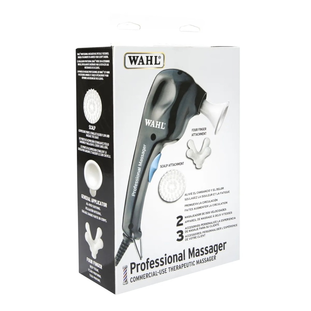 Wahl professional Massager with Attachments